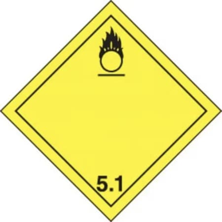 Accuform TDG PLACARD 273MM x 273MM 10 34 in x TCP262MG100